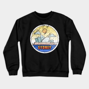 Sydney Logo Vintage Crewneck Sweatshirt